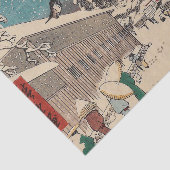 広重の冬の風景日本 薄葉紙 (詳細)