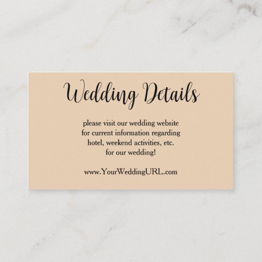 広重の孔雀と牡丹結婚たち エンクロージャーカード (裏面)