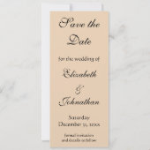 広重の孔雀と牡丹結婚たち セーブザデート (裏面)