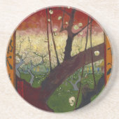 広重の後のファンゴッホのジャポネズリー コースター (正面)