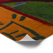 広重の後のファンゴッホのジャポネズリー ポスター (角)