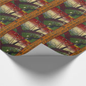 広重の後のファンゴッホのジャポネズリー ラッピングペーパー (角)