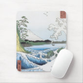 広重サッタの海1858マウスパッド マウスパッド (マウス)