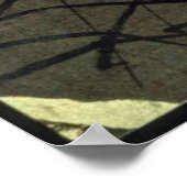 広重吹風草ポスター ポスター (角)