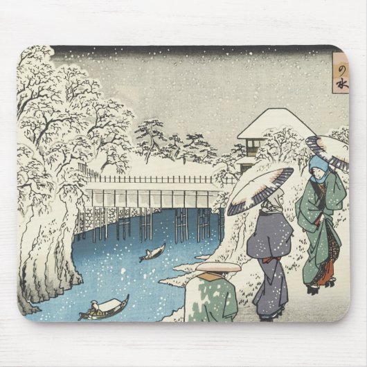 広重1853マウスパッド マウスパッド (正面)