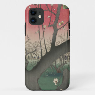 広重 亀戸梅屋敷: ヴィンテージな日本 iPhone 11 ケース