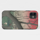 広重 亀戸梅屋敷: ヴィンテージな日本 Case-Mate iPhoneケース (裏面(横))