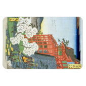 広重「京都清水寺」 マグネット (横)