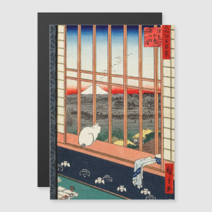広重 – 浅草田磁気カード