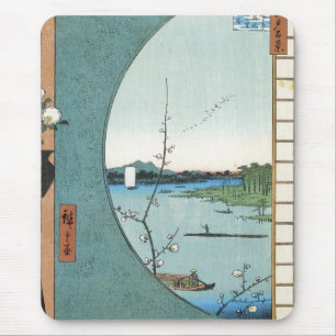 広重·近岬より1856-58 Mousepa マウスパッド