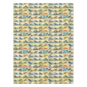 広重：魚日本のプリント テーブルクロス (正面)