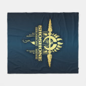 庄根2 フリースブランケット (正面(横))