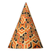 床のイタリアン幾何学的パターン、ヴィンテージモザイク。 パーティーハット (左)