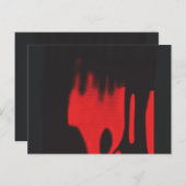 床の上に座っている靴 ポストカード (正面/裏面)