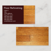 床の再仕上げ 名刺 (正面/裏面)