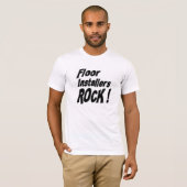 床の取付人の石! Tシャツ (正面フル)