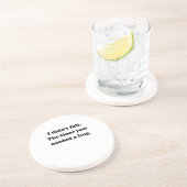 床の抱擁 コースター (側面)