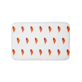 床の葉バスマット バスマット