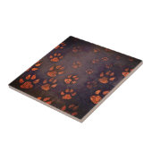 床の銅色に肉柄を印刷 | タイル (側面)