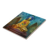 床の間のブッ華美ダ タイル (側面)