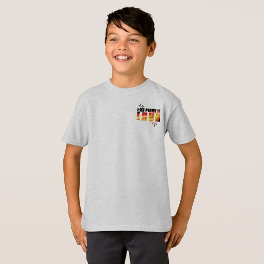 床は溶岩だ Tシャツ (正面フル)