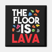 床は溶岩の岩の壁のクライマーロックCl マグネット (正面)