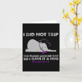 床を旅していないのは悲しそうだった与えからHだった カード (黄色い花)