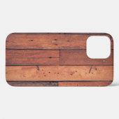床パケットパターン木目 Case-Mate iPhoneケース (裏面 (横))