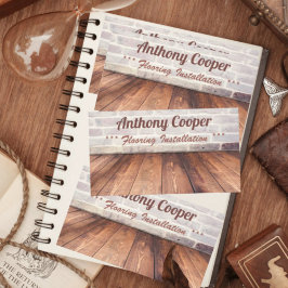 床パーソナライズされた写真 名刺