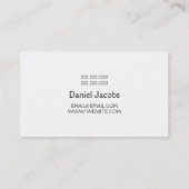 床フローリング硬材大理石建築 名刺 (裏面)