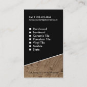 床張り-名刺 名刺 (裏面)