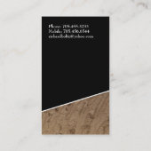 床張り-名刺 名刺 (裏面)