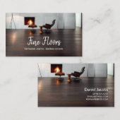 床材設置会社 名刺 (正面/裏面)