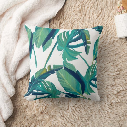 床板熱帯自然 クッション (ブランケット)