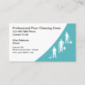 床清掃プロフェッショナルシンプル名刺 名刺 (正面)