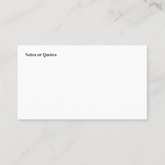 床清掃プロフェッショナルシンプル名刺 名刺 (裏面)