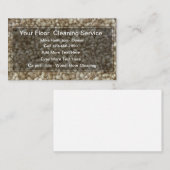 床清掃モダンプロフェッショナル  名刺 (正面/裏面)