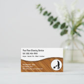 床清掃用名刺 名刺 (スタンド正面)