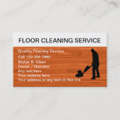 床清掃用名刺 名刺 (正面)