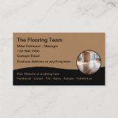 床清掃販売サービス 名刺 (正面)