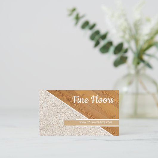 床設置建築事業 名刺 (スタンド正面)