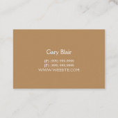 床設置建築事業 名刺 (裏面)