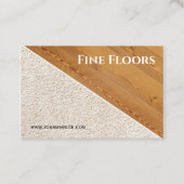 床設置建築事業 名刺 (正面)