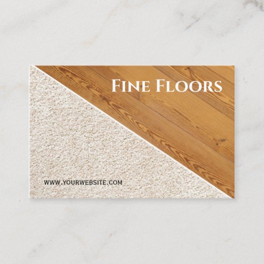 床設置建築事業 名刺 (正面)