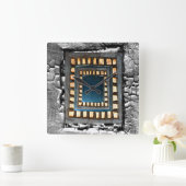 序文 スクエア壁時計 (ホーム)