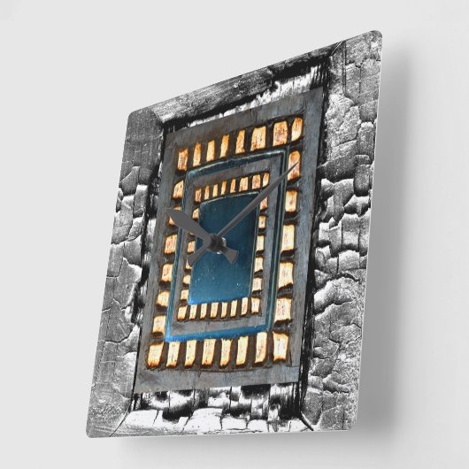 序文 スクエア壁時計 (傾斜)