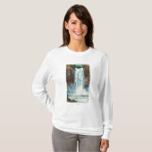 底からのTaughannockの滝の眺め Tシャツ (正面フル)