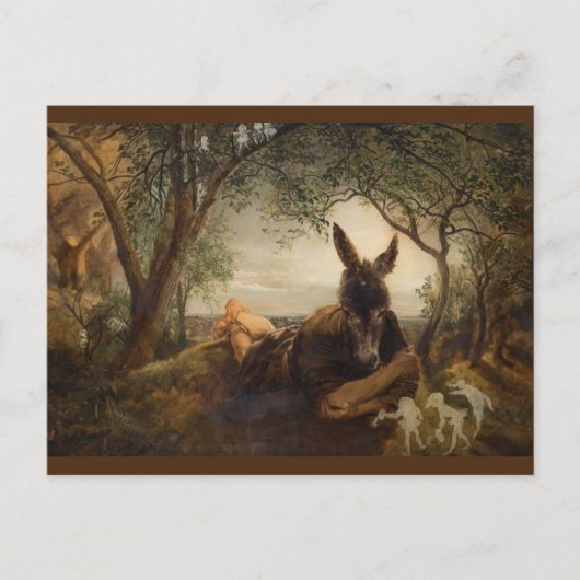 底と妖精 シーズンポストカード (正面)