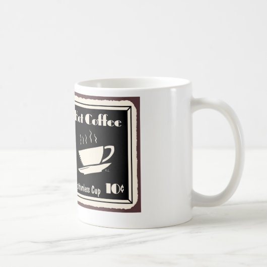 底なしのコーヒー・マグ コーヒーマグカップ (右)