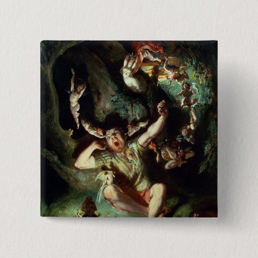 底の幻滅 缶バッジ (正面)